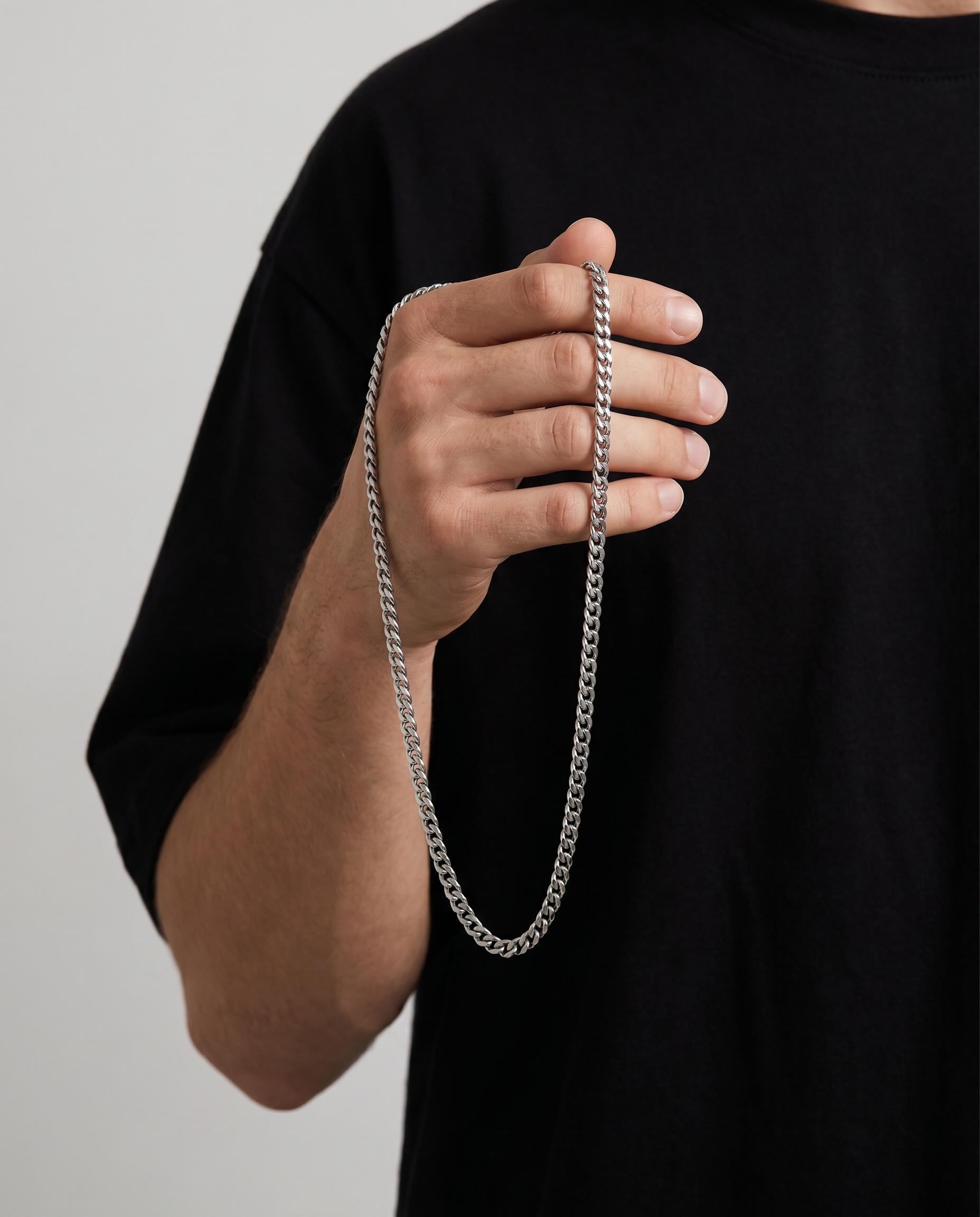 PREMIUM STAINLESS STEEL CUBAN CHAIN 3MM