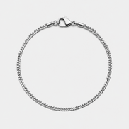 STAINLESS STEEL CUBAN BRACELET 3MM