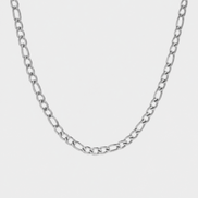STAINLESS STEEL FIGARO CHAIN 3MM