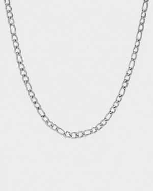 STAINLESS STEEL FIGARO CHAIN 3MM