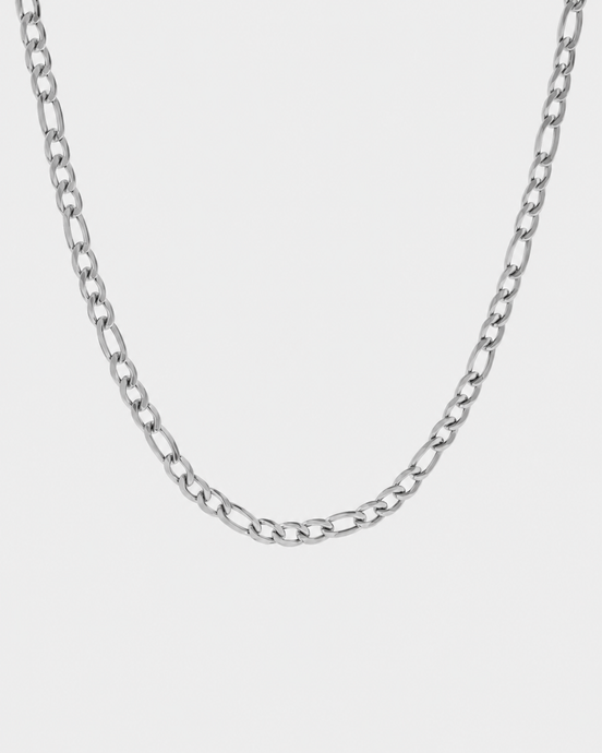 STAINLESS STEEL FIGARO CHAIN 3MM