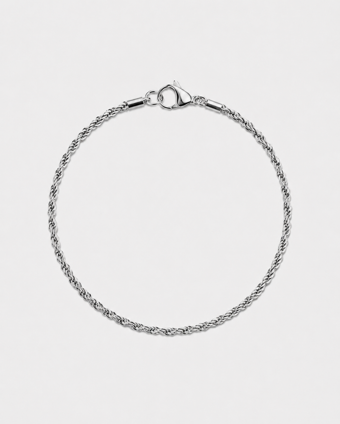 STAINLESS STEEL ROPE BRACELET 3MM
