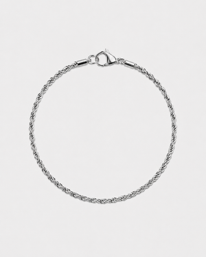 STAINLESS STEEL ROPE BRACELET 3MM