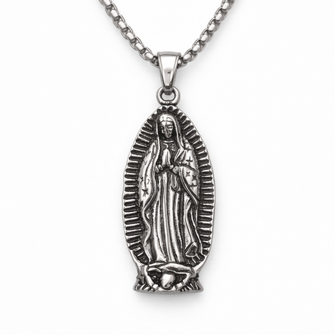 VIRGIN MARY PRAYER NECKLACE
