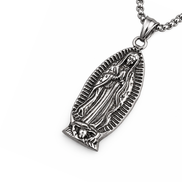 VIRGIN MARY PRAYER NECKLACE
