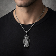 VIRGIN MARY PRAYER NECKLACE
