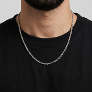 STAINLESS STEEL ROPE CHAIN 3MM
