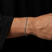 STAINLESS STEEL CUBAN BRACELET 3MM