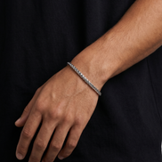STAINLESS STEEL WHEAT BRACELET 3MM