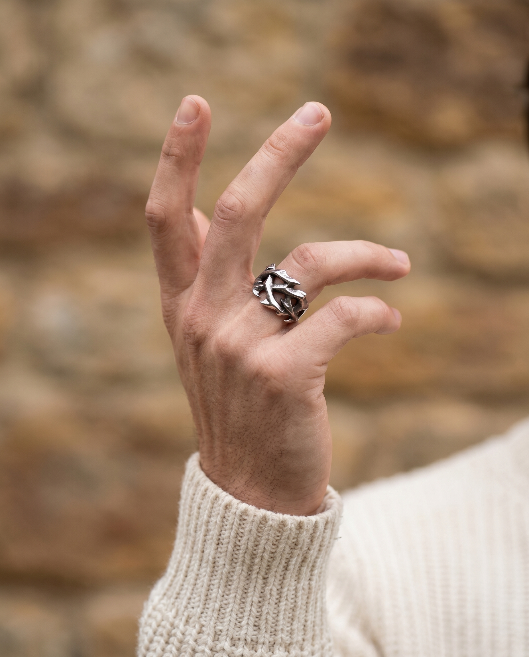 CROWN OF THORNS RING