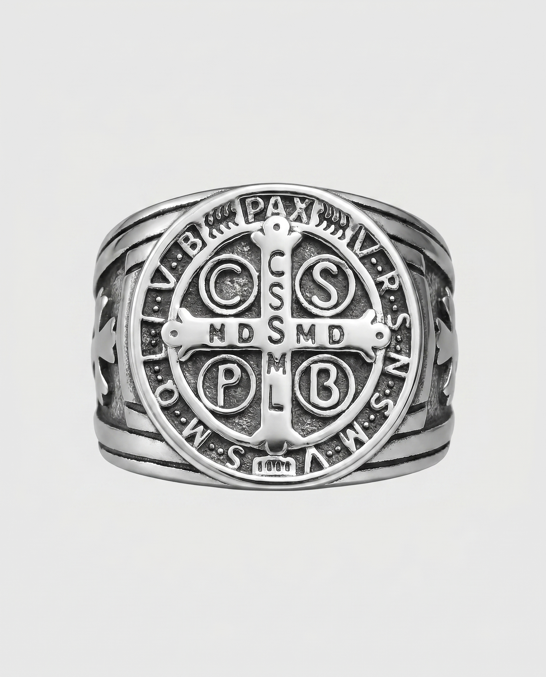ST BENEDICT EXCORISM SIGNET