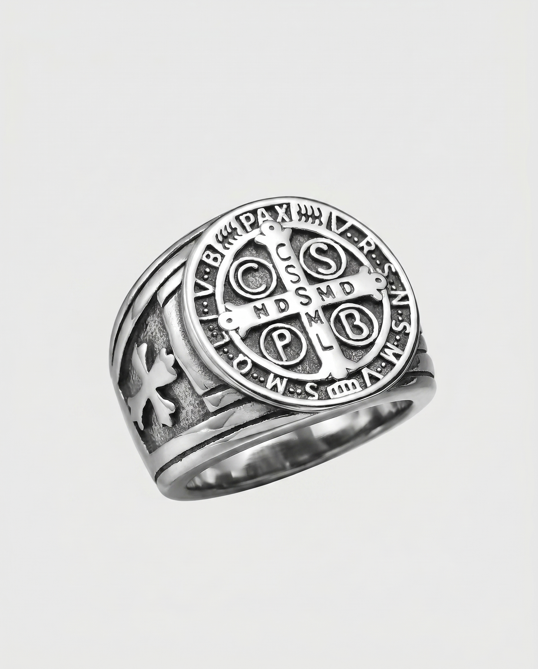 ST BENEDICT EXCORISM SIGNET