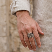 ST BENEDICT EXCORISM SIGNET