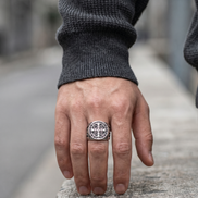 ST BENEDICT EXCORISM SIGNET